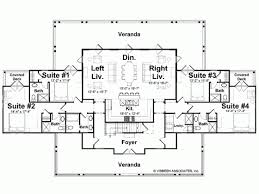 Country Style House Plan 4 Beds 5 Baths 3340 Sq Ft Plan 928 43 Country Style House Plans House Blueprints Vacation House Plans