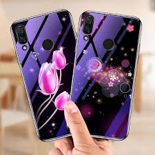 Best cases for redmi note 7 and note 7 pro. Nuocde Blue Light Tempered Glass Case For Xiaomi Redmi Note 7 Case Lux Moonstone Cases
