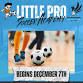Little Pro Soccer Academy Session 2 Winter - Pennichuck Middle School, 207 Manchester St Event Image