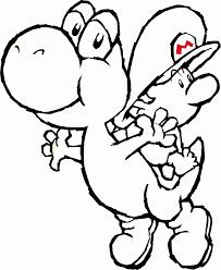 Jigsaw parkour de mario bros super mario rush 2 mario tennis n64 super mario: Yoshi Coloring Pages Printable Free High Quality Coloring Pages Coloring Home