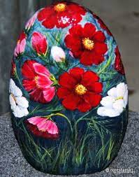 Handpainted Rocks Pet Portraits Wildlife Art Ngreshamart Painted Rocks Rock Flowers Rock Painting Designs