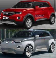 Köşeli farlar, plastik kaplamalı çamurluklar ön bölümü farklılaştırmış. New Fiat Panda 2020 Fiat Panda 2019