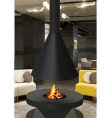 Can be suspended so that its direction is adjustable, or it can be fixed on a base. French Style Ceiling Mounted Hanging Fireplace Wood Stove Modern Fireplace Buy Cast Iron Stove Fireplace Enameled Wood Stove Modern Design Wood Burning Stoves Product On Alibaba Com
