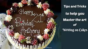 How To Write On Cakes At Home Tutorial Tips And Tricks Cake Writing Techniques Youtube