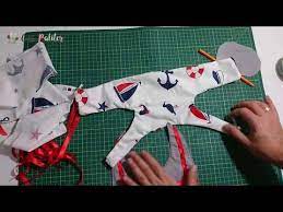 denizci desenli kopek kedi elbisesi yapimi sailor patterned female dog dress made youtube kopek hayvan giysileri kedi