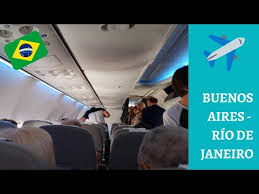 Vuelo Buenos Aires Rio De Janeiro Aerolineas Argentinas Boeing 737 800 Youtube