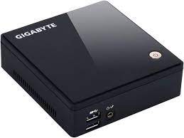 Shuttle x38, p35, and g33 based sff systems gigabyte x38, rd790, and 690g motherboards dfi, xfx, abit, and asus booth previews. Refurbished Gigabyte Brix Gb Bxce 3205 Bxus Mini Booksize Barebone System Newegg Com