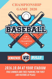 Baseball Championship Poster In 2020 Baseball Posters Baseball Poster Design High School Baseball Posters