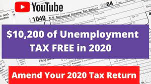 Maybe you would like to learn more about one of these? Unemployment Benefits Tax Free Do You Need To Amend Your 2020 Tax Return Youtube