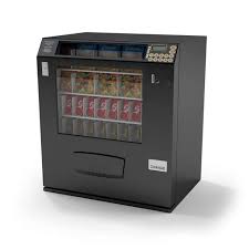 Snack Vending Machine 3d Model Vending Machine Snacks Vending Machine Simple Object