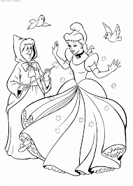 image princesse cendrillon az coloriage disney mandala renard gratuit