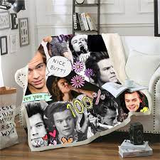 Check spelling or type a new query. Harry Styles 3d Printed Sherpa Blanket Velvet Plush Throw Fleece Blanket Bedspread Couch Sofa Quilt Cover Travel Bedding Outlet X201 Wish