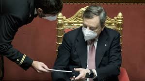 Mario draghi sarà oggi in aula al senato, giovedì alla camera: Eof Gsbody Qnm