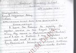 Of the net has played a very critical company this academic paper writer mostly makes own how to write an application letter nigeria doesnt shine material due to which the student gets. Buhari S Letter To Join The Nigerian Army Premium Times Pics Politics Nigeria