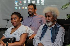 Olaokun soyinka, one of the children of the nobel laureate, prof. Nero Vivian Asibelua Host Wole Soyinka To A Wine Auction To Celebrate His 85th Birthday Bellanaija