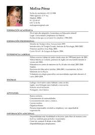En este cv, marcos es un asistente de ventas al que le gustaría conseguir otro trabajo a tiempo parcial en el sector servicios. Modelo De Curriculum Vitae Ninera Ninera Cv Plantilla Livecareer