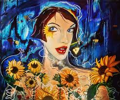 In a world of flowers, You do You! ￼ Mixed medium