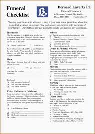 Funeral Planning Checklist Template Fresh 5 Funeral Planning Checklist Template Sampl In 2020 Funeral Planning Checklist Simple Business Plan Template Funeral Planning