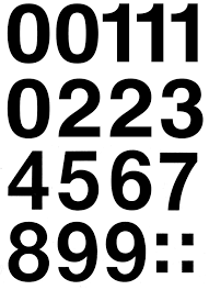 Wenn sie zahlen als geldbeträge anzeigen möchten, müssen sie diese zahlen als währung formatieren. Etiketten Herma 4164 Zahlen 15 Mm 0 9 Wetterfest Folie Schwarz 10 Bl Obmain