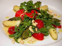 Spargel Erdbeersalat Chefkoch Rezept Spargel Erdbeer Salat Erdbeersalat Rezepte