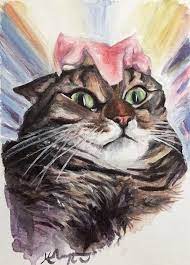 Cat Transcendence By Https Www Deviantart Com Hillarywhiterabbit On Deviantart Cat Memes Cats Cat Art