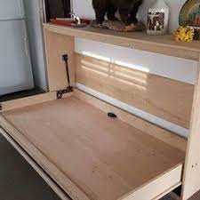 Twin Size Easy Diy Murphy Wall Bed Hardware Kit Horizontal Wall Mount Murphy Bed Diy Murphy Wall Beds Murphy Bed Plans