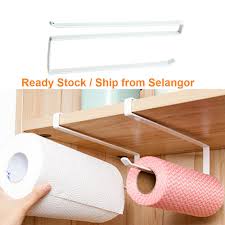 Maybe you would like to learn more about one of these? Creative Kitchen Paper Holder Hanging Tissue Kitchen Towel Rack Roll Paper Towel Holder Under Cabinet Rack Tissue Hanger Shopee Malaysia