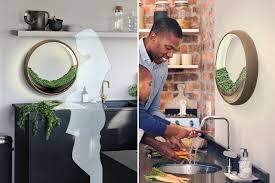 Classics shiraleah simplehuman sorbus spectrum diversified spicy shelf spritz staub superior trading co. This Smart Microgreens Garden Resembles A Wall Mounted Circular Dyson Fan Yanko Design
