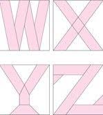 Get creative with your quilts and discover fun patterns right. Our Free Pattern This Week Consists Of Pieced Letters For The Entire Alphabet From A Z These Lette Alphabet Quilt Quilt Block Patterns Paper Piecing Patterns