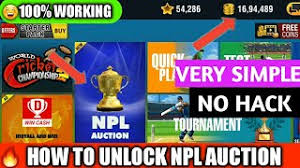Plz unlock all tournaments like world cup,npl etc… How To Unlock Npl Auction In Wcc2 In A Legal Way Very Simple Youtube