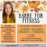 Barre for Fitness plus Seasonal Choreography