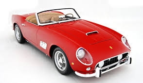 The ferrari 250tr was produced from 1957 through 1958 during which only 19 examples were created. Ferrari 250 Gt California Spyder Swb 1960 By Amalgam Collection 1 8 Scale Choice Gear