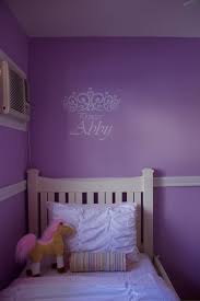 How to paint a kid's room pink & purple. Marvelous New York Pink And Purple Room Ideas Eclectic Kids Princess Girls Room Ideas Velvet Tufted Wall Color Chandelier