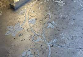 Flooring Materials With A Twist When Concrete Floors Go Artistic Concrete Decor Concrete Art Concrete Floors
