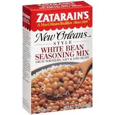Zatarain S White Bean Seasoning Mix 2 4 Oz Walmart Com White Beans Seasoning Mixes Zatarain S