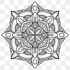 Circular Mandala Isolated For Henna Or Tattoo Floral Indian Mandala Png And Vector With Transparent Background For Free Download In 2020 Mandala Flower Henna Wedding Drawing