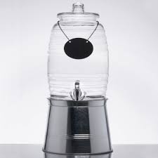 Find the best water cooler dispenser from our top 10 best sellers and most popular brand. Acopa 2 5 Gallon Barrel Glass Beverage Dispenser With Infusion Chamber Chalkboard Sign And Metal Stand