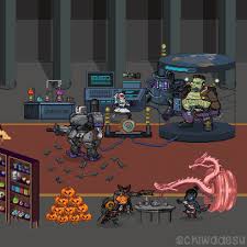 This data is noisy because framerates depend on several factors but the averages can be used as a reasonable guide. Overwatch Halloween Pixel Art 1080x1080 Wallpaper Teahub Io