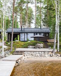 Ulkoasu Miellyttaa Kylpytynnyri House Exterior Architecture Lake House