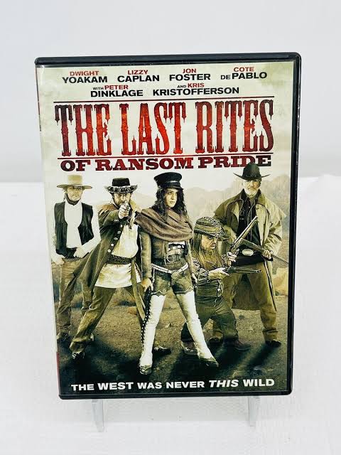 The Last Rites of Ransom Pride DVD 2017 Dwight Yoakam, Jason Priestley