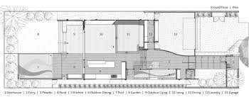 Gallery Of Palissandro Shaun Lockyer Architects 33 Architect Floor Plan 4 Bedroom Ground Floor Plan