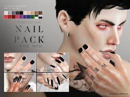 Extract the two files within the. The Sims Resource Nail Pack By Pralinesims Sims 4 Downloads Sims 4 Nails Sims 4 Tattoos The Sims 4 Skin