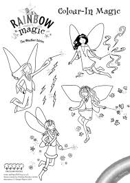 Rainbow magic coloring pages are a fun way for kids of all ages to develop creativity, focus, motor skills and color recognition. Rainbow Magic Colouring Scholastic Kids Club