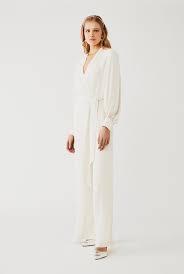 Combinaison De Mariee Ghost Olive Jumpsuit Weddingdress Theweddingexplorer Bridal Mariage Petite Robe De Mariee Robes De Mariee Modernes Robe De Mariee