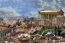 It is thought that rome's population was over 1 million people when the city was at the height of its power. Capitolio Roman City Concept Art City Concept Art Fantasy City Art