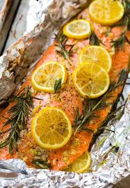 When you heat it, which you do in a very hot oven, the fish cooks by way of the steam that's released from the salmon itself as well as any vegetables, citrus. Baked Salmon In Foil Easy Healthy Recipe