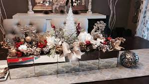 Dollar Tree Diy Mirrored Centerpiece Using 1 Mirrors From Dollar Tree Decorating With Christmas Lights Christmas Decorations Christmas Tree Decorating Tips