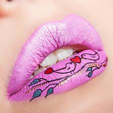 Valentine S Day Lip Art Lip Art Lip Colors Pink Lips