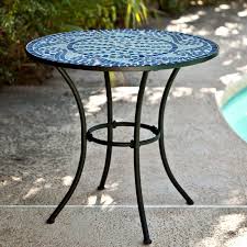Coral Coast Marina Mosaic Bistro Table Www Hayneedle Com Mesa Churrasqueira Arte Em Mosaico Pernas De Mesa