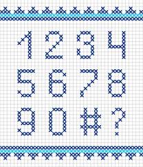 Zahlen schablone zum ausdrucken 05 ausmalbilder pinterest for applikation buchstaben vorlage kostenlos beste kostenlose malvorlagen deutsch lernen kindergarten material. Ein Kreuzstich Alphabet Und Zahlen Auf Weissem Hintergrund Lizenzfrei Nutzbare Vektorgrafiken Clip Arts Illustrationen Image 18035701